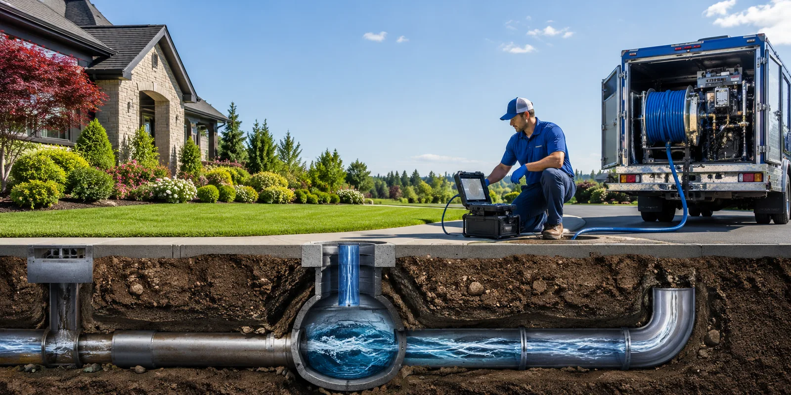 Drainage restoration information for Burgettstown, PA